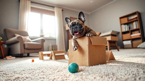 10 jeux créatifs pour divertir votre chien en appartement